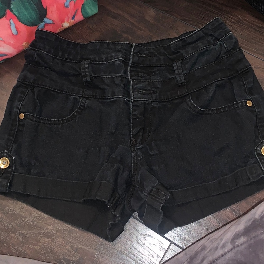 Black shorts